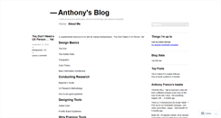 Desktop Screenshot of anthonyfranco.net
